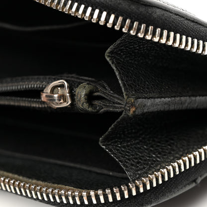 Chanel Caviar Outdoor Ligne Zip Around Wallet Black 11 of 18