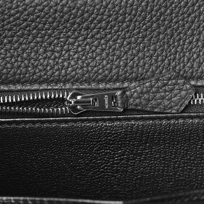Hermes Togo Kelly Retourne 28 Black 25 of 37