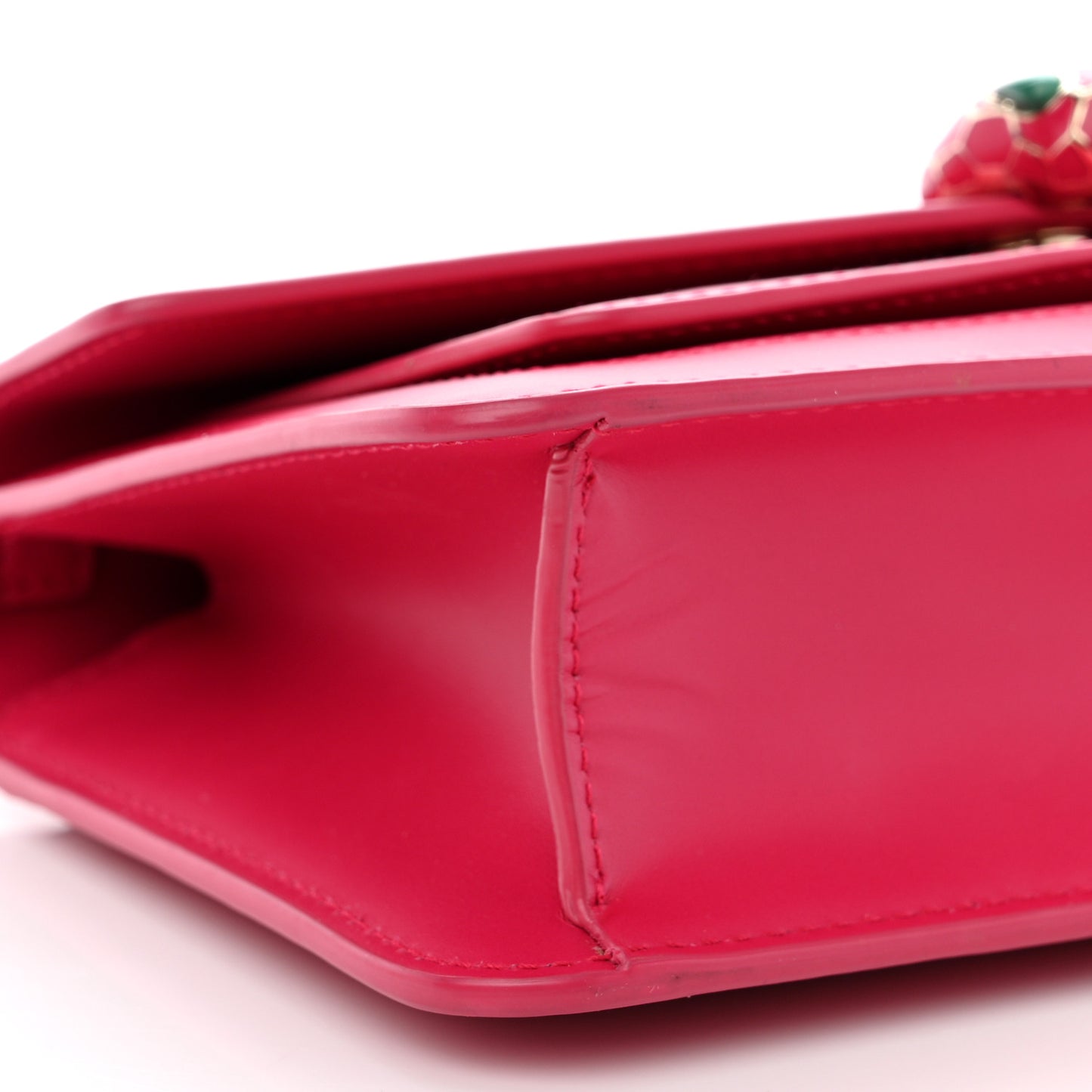 Calfskin Serpenti Forever East West Shoulder Bag Pink