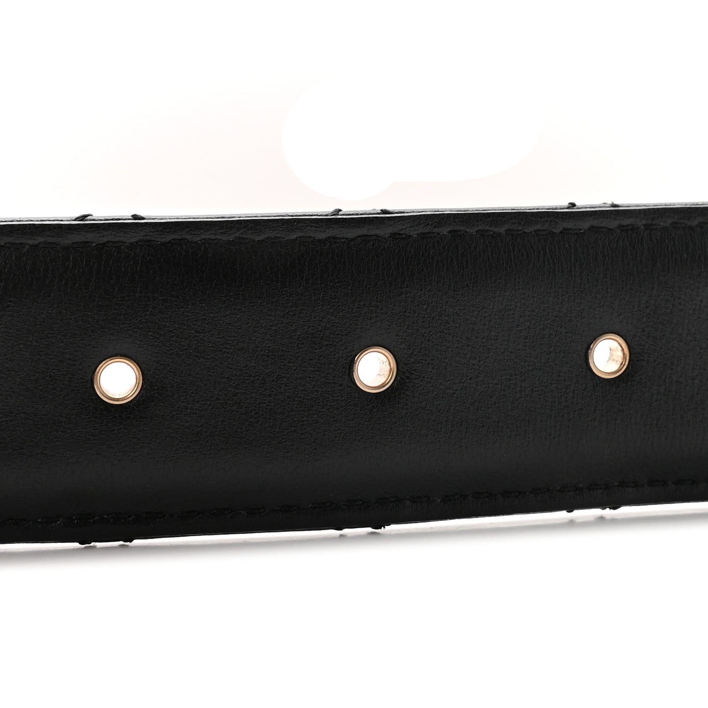 Lambskin Quilted CC Chain Belt 85 34 Black