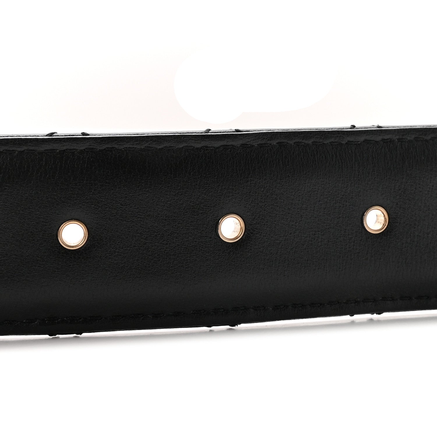 Chanel Lambskin Quilted CC Chain Belt 85 34 Black 4 of 7