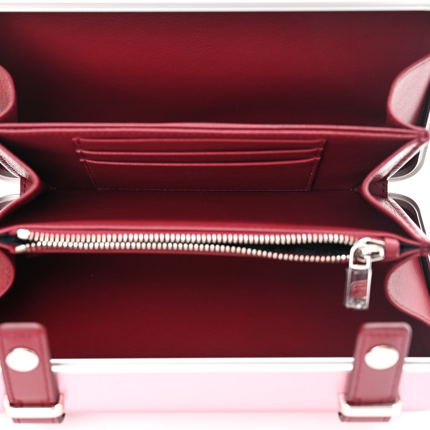 Christian Dior X RIMOWA Aluminum Personal Clutch On Strap Rose 5 of 11