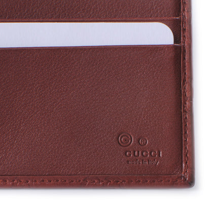Gucci Guccissima Continental Wallet Dark Red 5 of 6