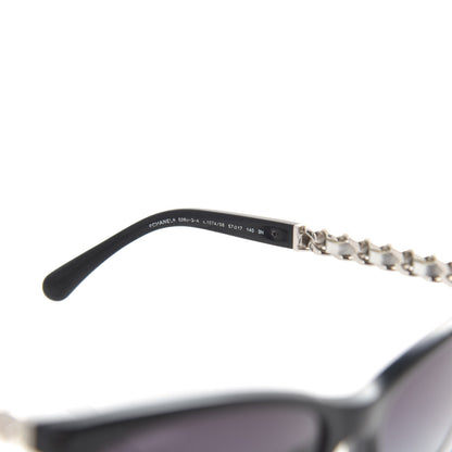 Chanel Acetate CC Chain Sunglasses 5260-Q Black 5 of 8