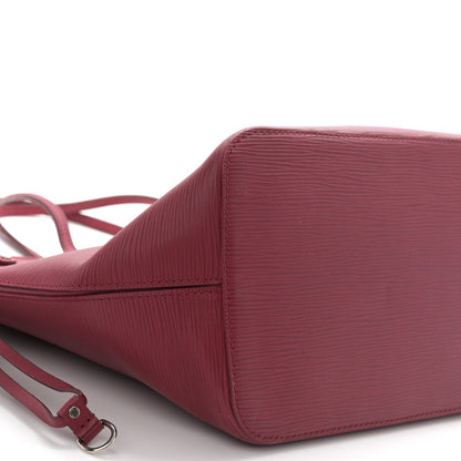 Louis Vuitton Epi Neverfull MM Fuchsia 9 of 13