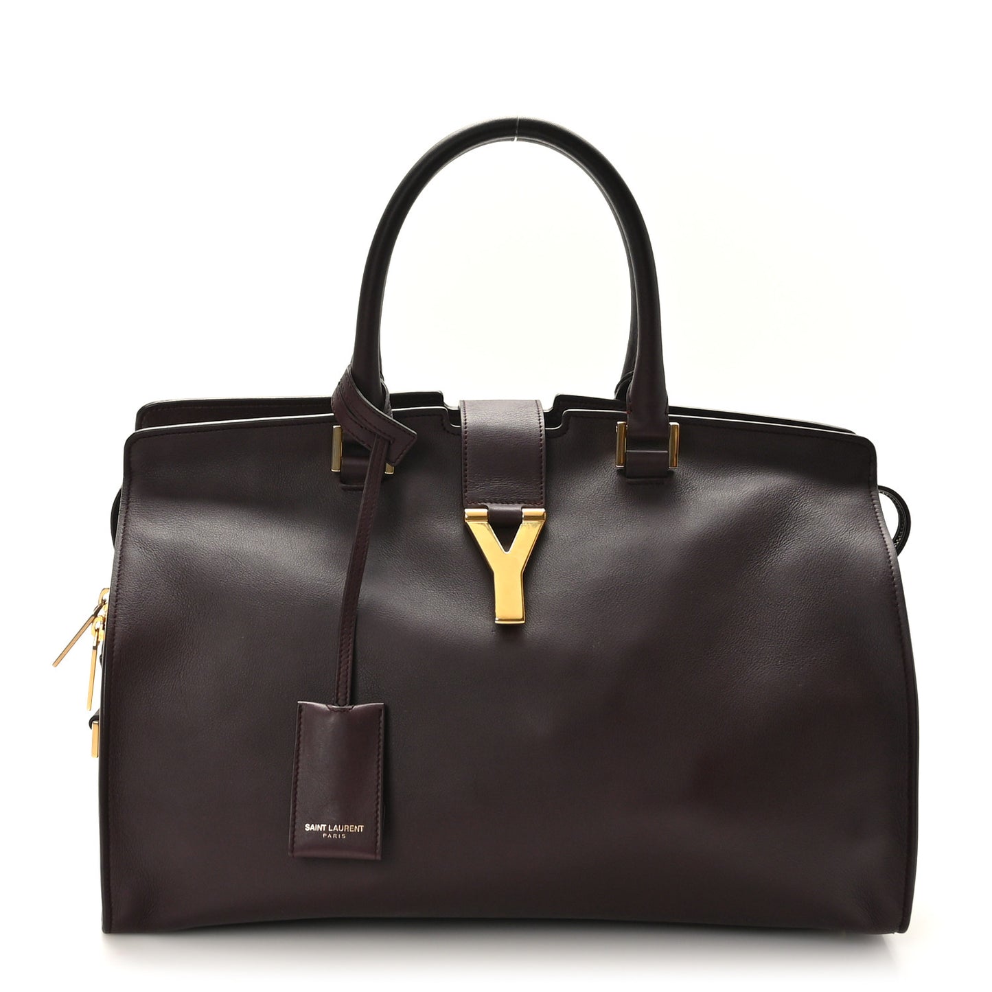 Calfskin Small Classic Y Cabas Bordeaux