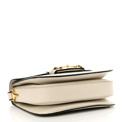 Gucci GG Supreme Monogram Horsebit 1955 Shoulder Bag Beige Mystic White 4 of 17