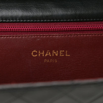 Chanel Lambskin Quilted Medium Single Flap Black 6 of 12