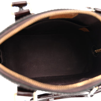 Louis Vuitton Vernis Alma BB Amarante 5 of 11