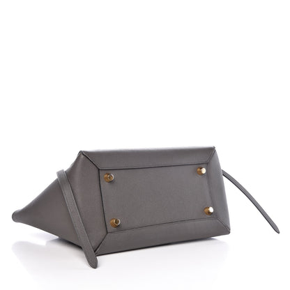 Celine Grained Calfskin Mini Belt Bag Grey 4 of 17
