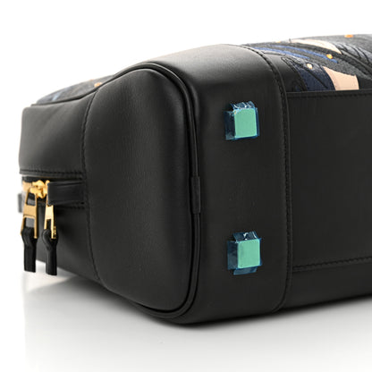 Loewe X HOWLS MOVING CASTLE Calfskin Amazona 28 Black 8 of 10