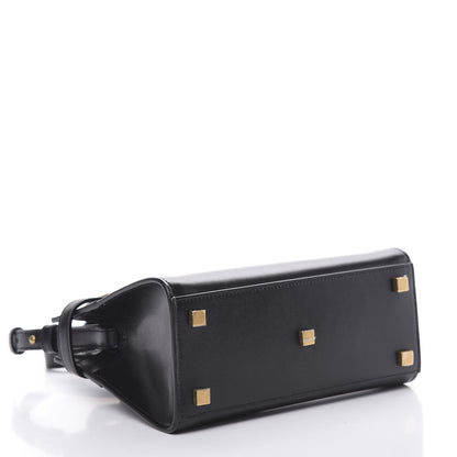 Saint Laurent Smooth Calfskin Manhattan Nano Shopper Tote Black 4 of 11