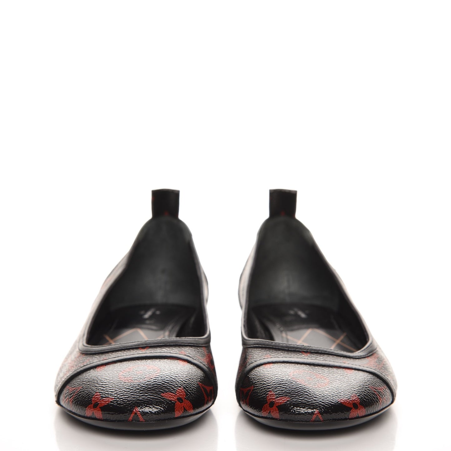 Monogram Infrarouge New Revival Ballerina Flats 41 Black