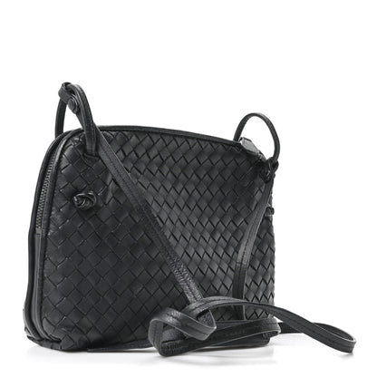 Bottega Veneta Nappa Intrecciato Nodini Bag Black 2 of 9
