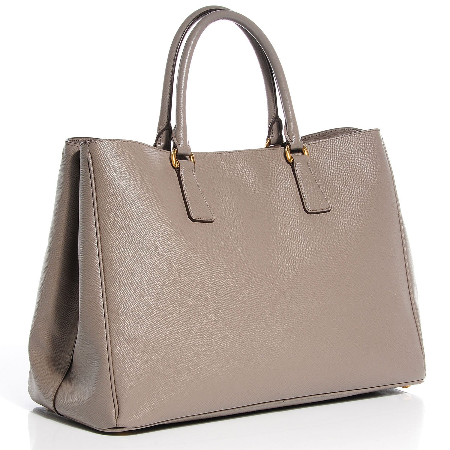 Prada Saffiano Lux Large Tote Argilla 3 of 9
