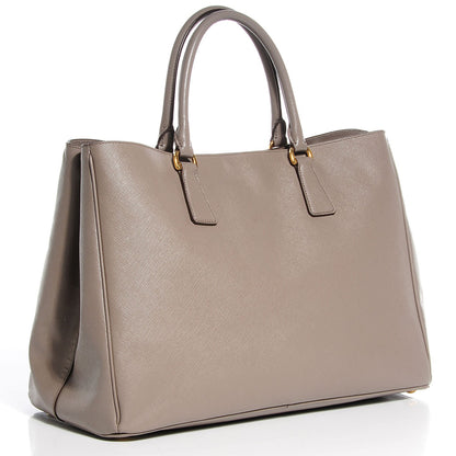 Prada Saffiano Lux Large Tote Argilla 3 of 9