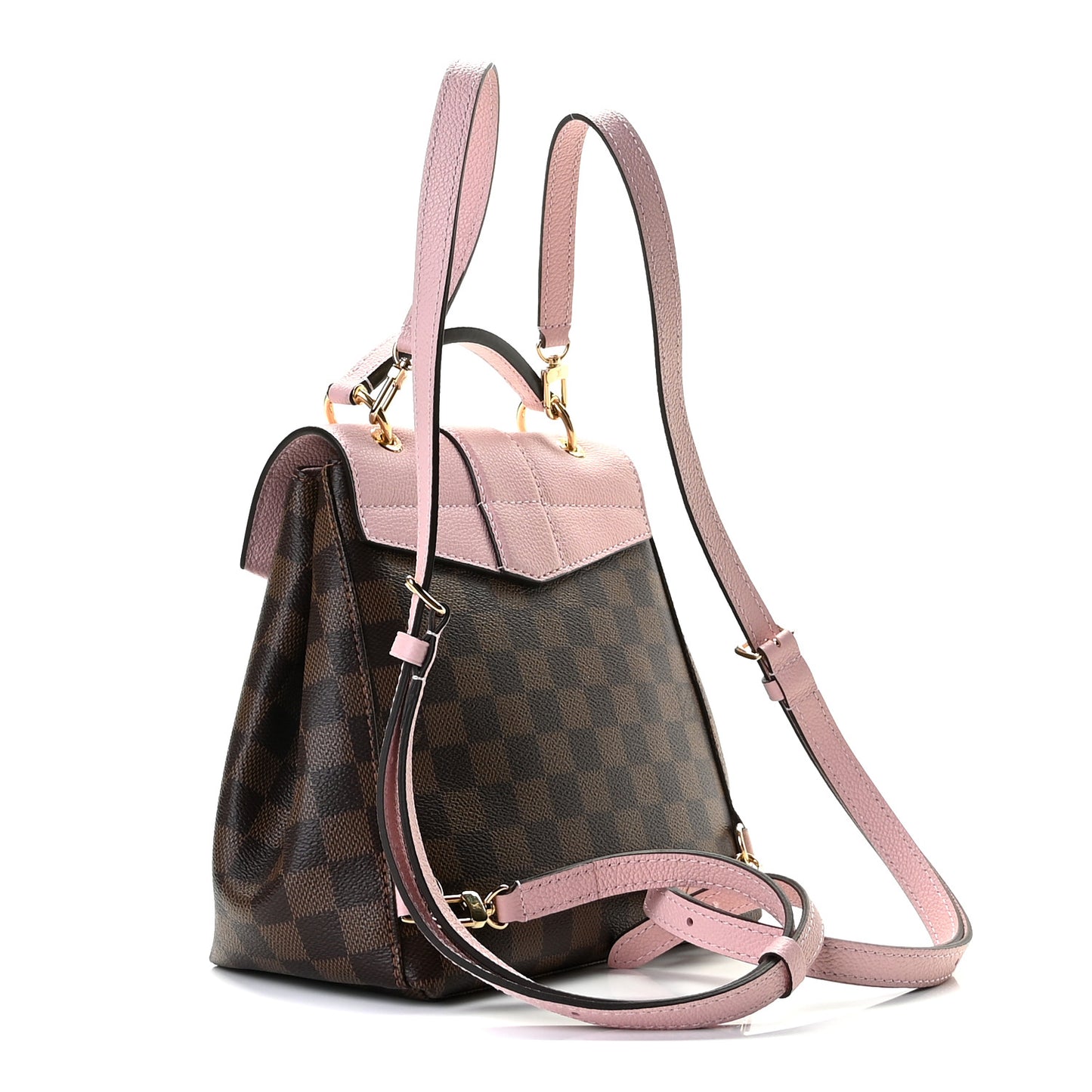 Damier Ebene Clapton Backpack Magnolia