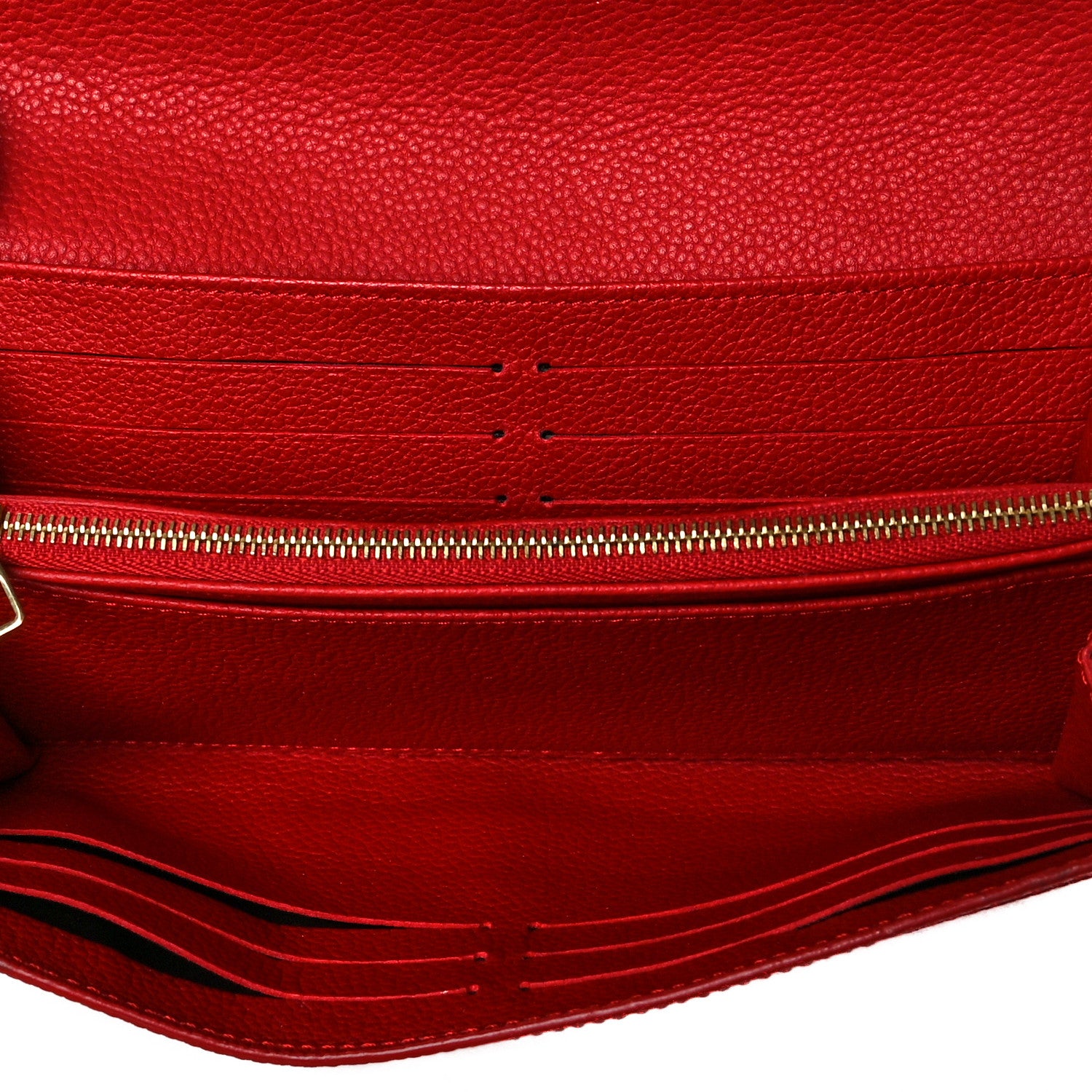 Louis Vuitton Empreinte Sarah Wallet Red Scarlet 5 of 8