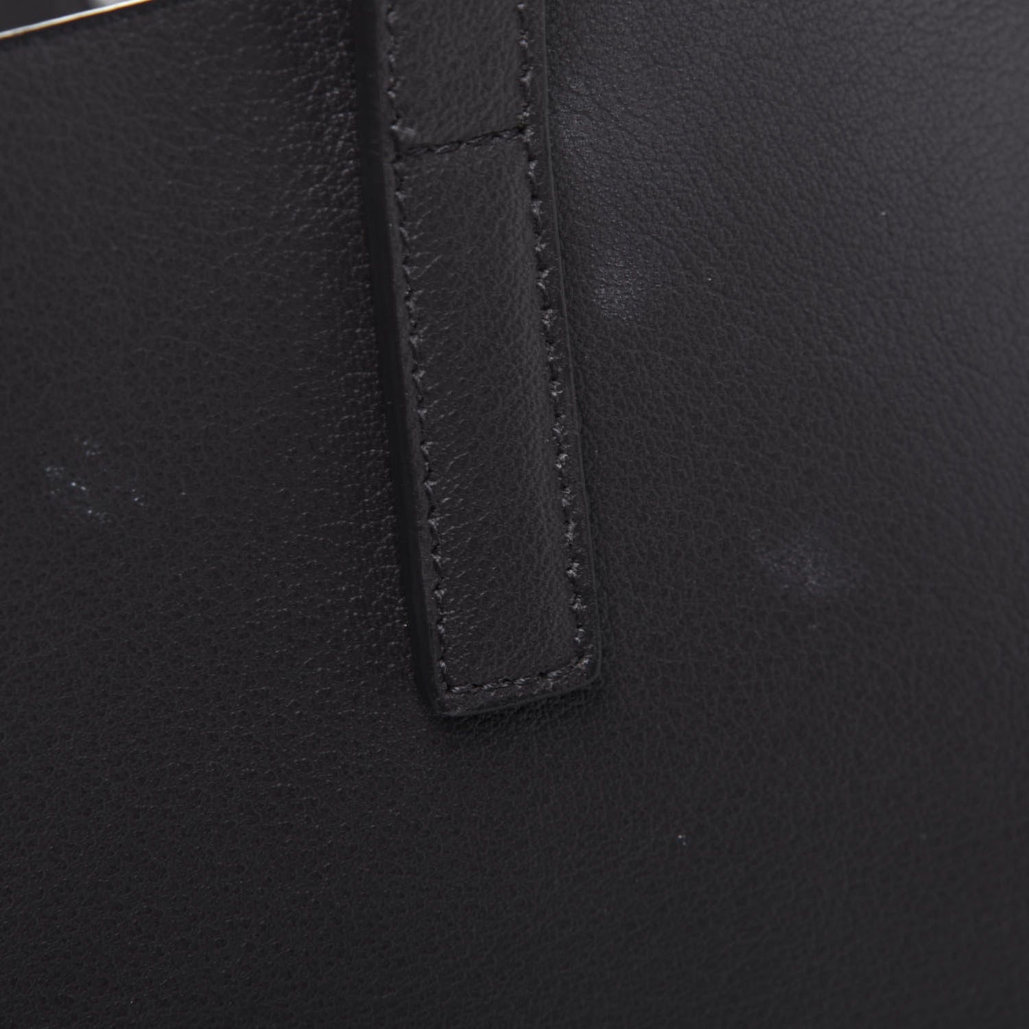 Saint Laurent Calfskin Large Shopping Tote Fog 23 of 23