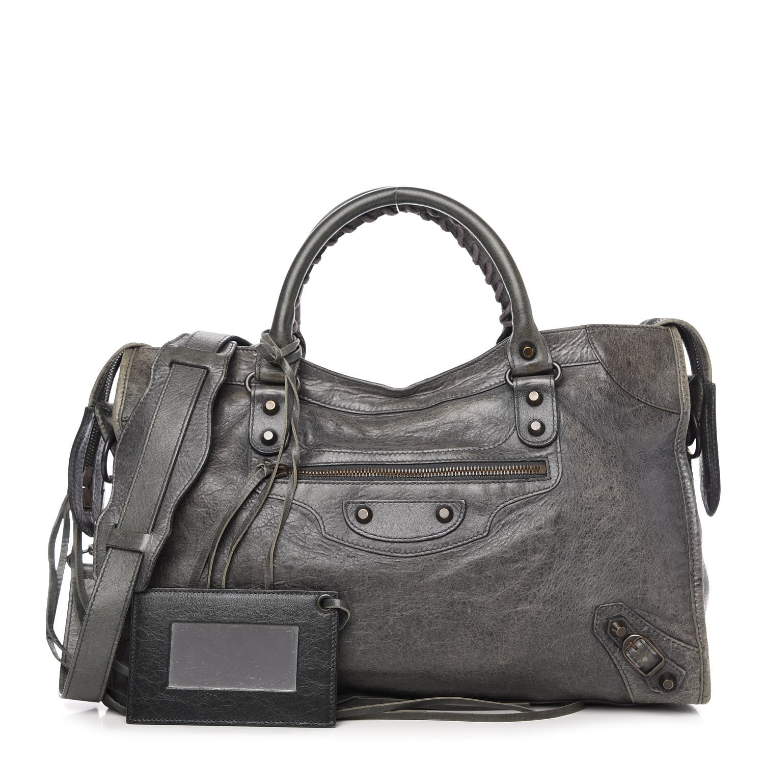 Balenciaga Agneau Classic Hardware City Anthracite 1 of 13