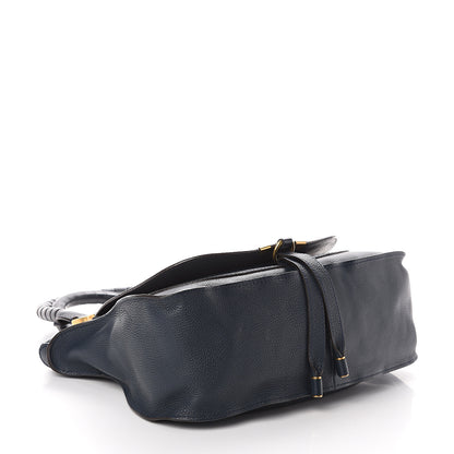 Chloe Calfskin Medium Marcie Satchel Navy 3 of 8