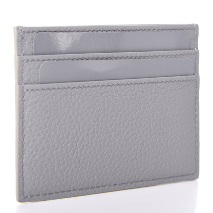 Christian Dior X AIR JORDAN Grained Calfskin Card Holder Grey 3 of 6
