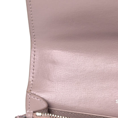 Saint Laurent Calfskin Monogram Sunset Chain Wallet Light Pink 13 of 21