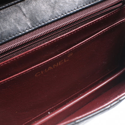 Chanel Lambskin Quilted Square Flap Black 6 of 7