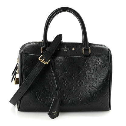 Louis Vuitton Empreinte Speedy Bandouliere 25 NM Black 1 of 10