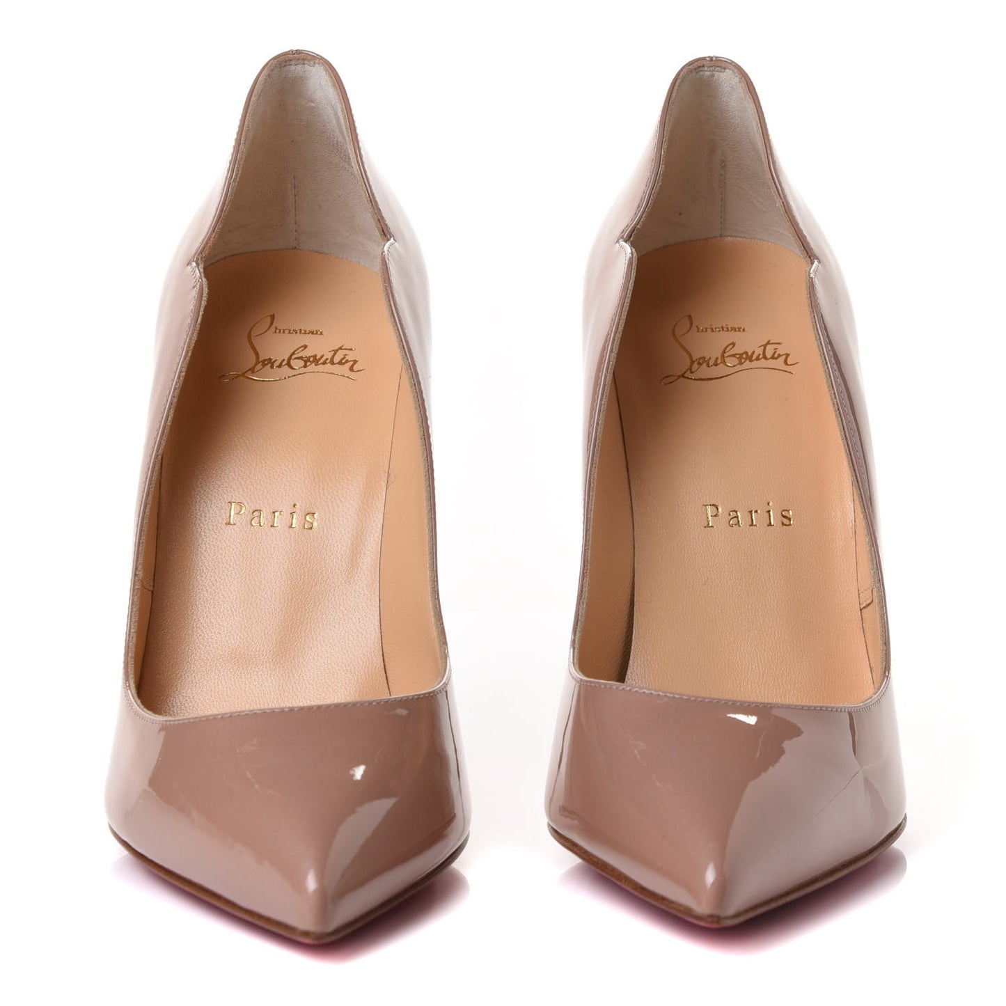 Patent Hot Chick 100 Pumps 37.5 Nude