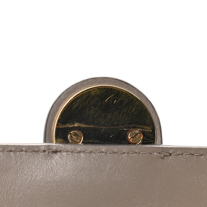 Chloe Calfskin Suede Large Tess Bag Motty Grey 14 of 18