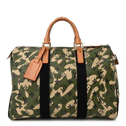 Louis Vuitton Monogram Camouflage Speedy 35 1 of 17
