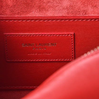 Saint Laurent Calfskin Classic Baby Duffle Red 6 of 7