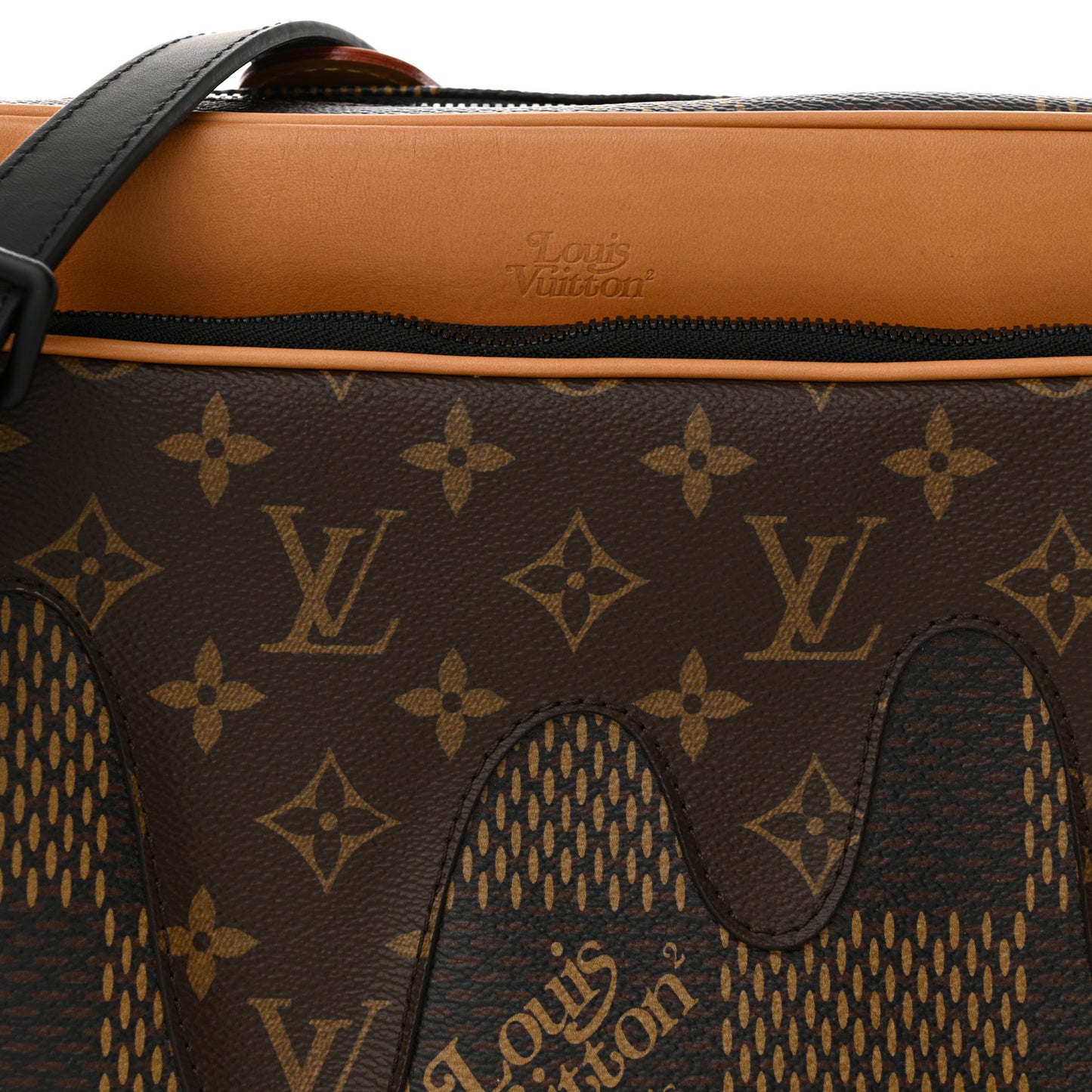 x NIGO Giant Damier Ebene Monogram Nil Messenger