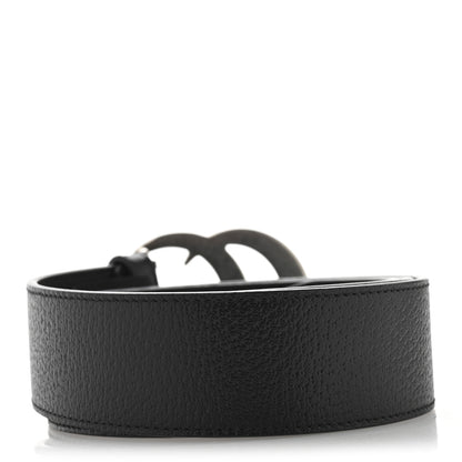 Gucci Textured Calfskin Double G 40mm Belt 90 36 Black 2 of 4