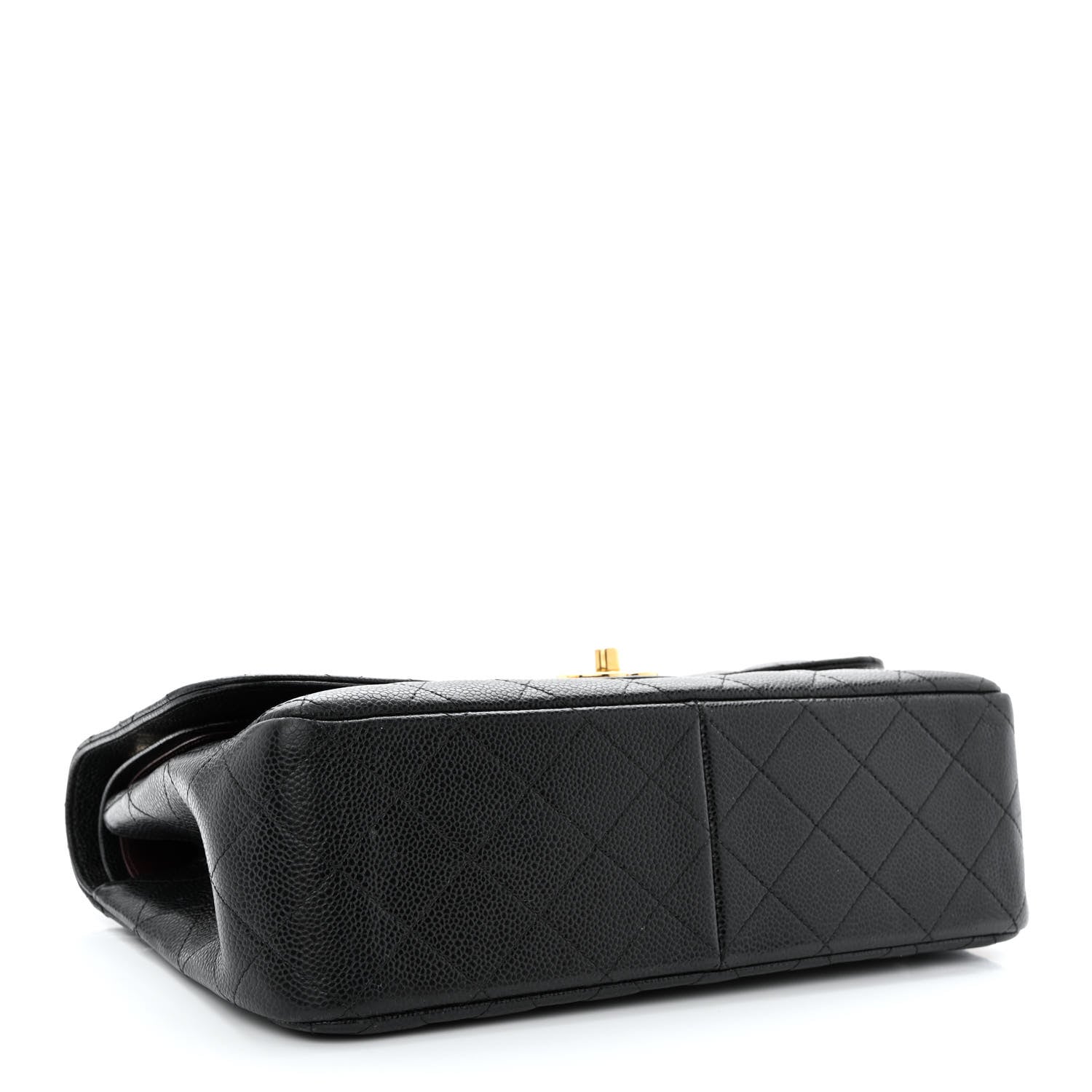 Chanel Caviar Quilted Jumbo Double Flap Black 4 of 12