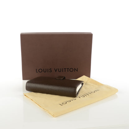 Louis Vuitton Taiga Medium Ring Agenda Grizzli 4 of 7