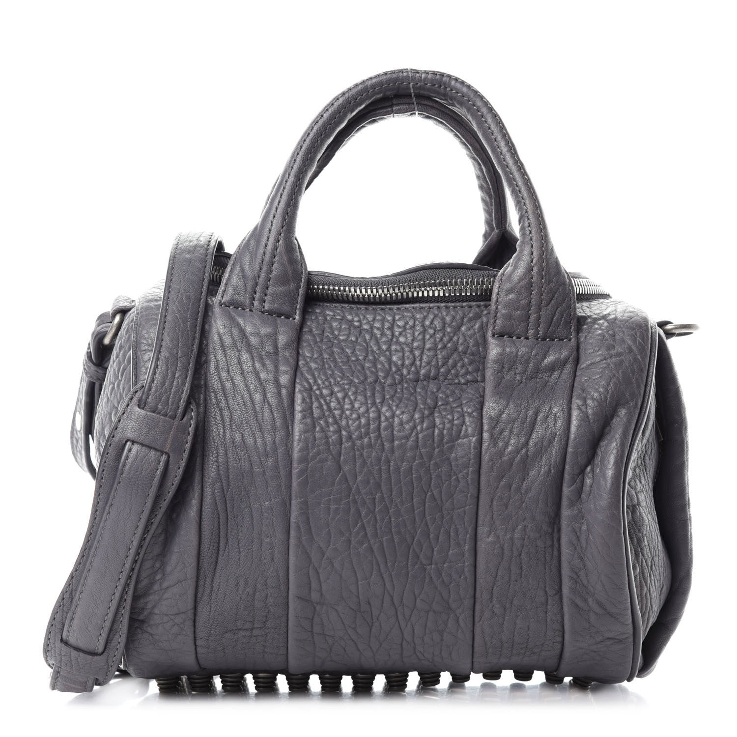 Alexander Wang Pebbled Lambskin Rockie Tundra Antique Silver Hardware 1 of 10