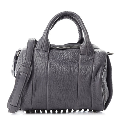Alexander Wang Pebbled Lambskin Rockie Tundra Antique Silver Hardware 1 of 10