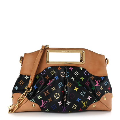 Louis Vuitton Monogram Multicolor Judy MM Black 1 of 8