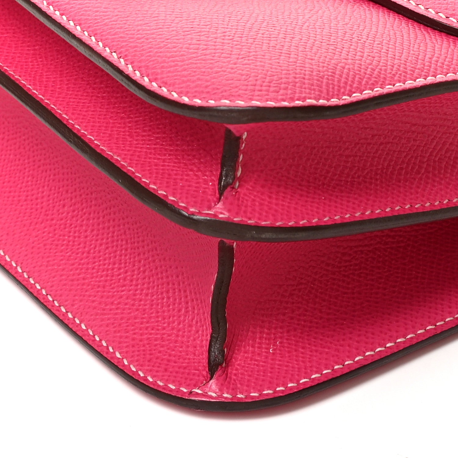 Hermes Epsom Constance 24 Rose Tyrien 7 of 9