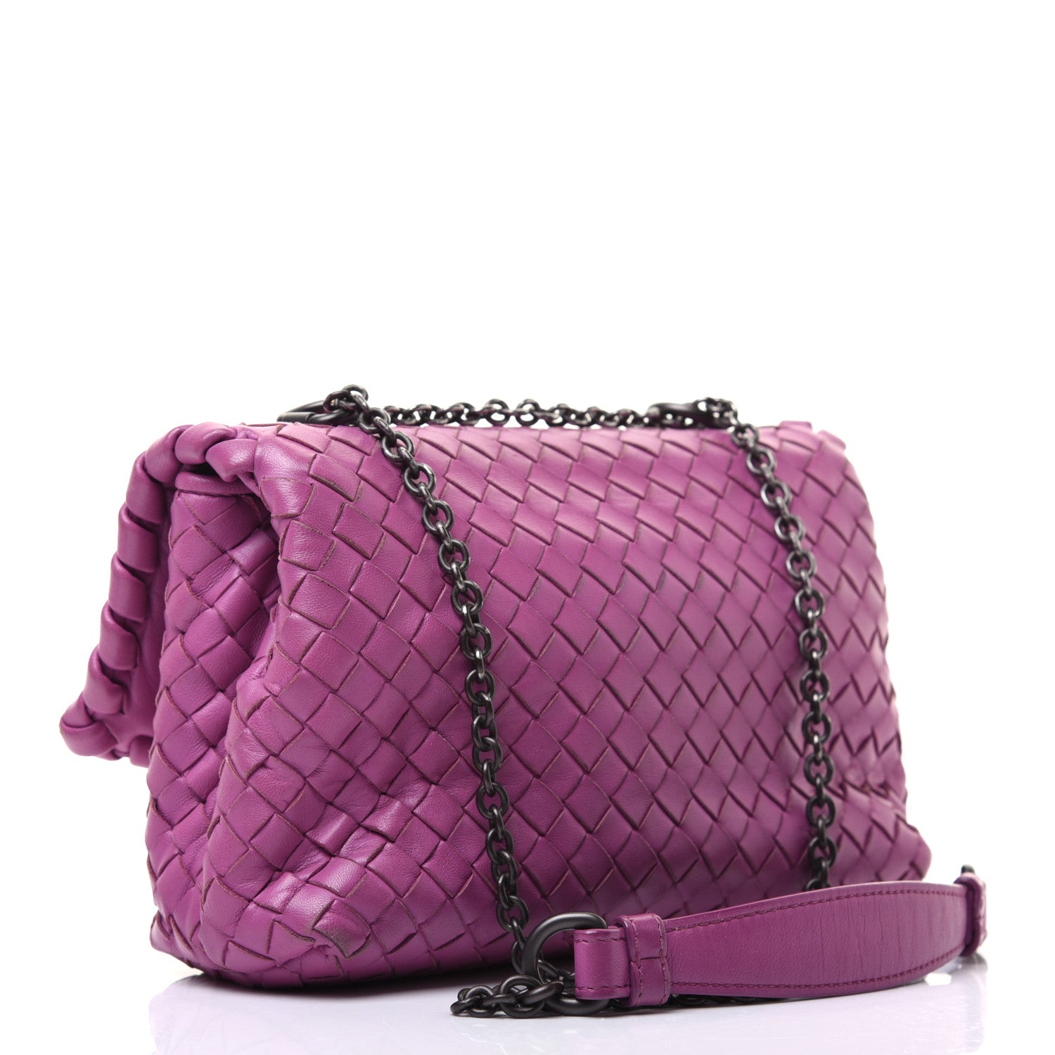 Bottega Veneta Nappa Intrecciato Small Olimpia Shoulder Bag 4 of 23