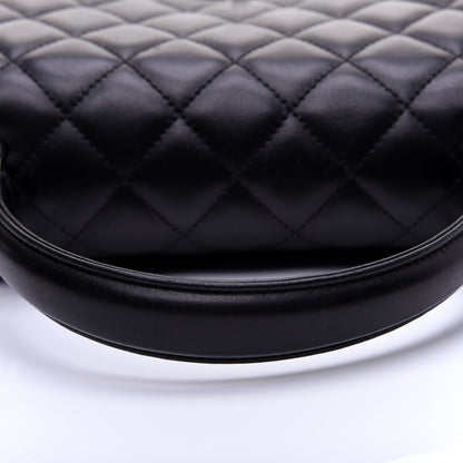 Chanel Lambskin Quilted Medium Kelly Flap Black 11 of 15