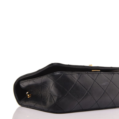 Chanel Lambskin Quilted Small Single Flap Bag Black 7 of 9