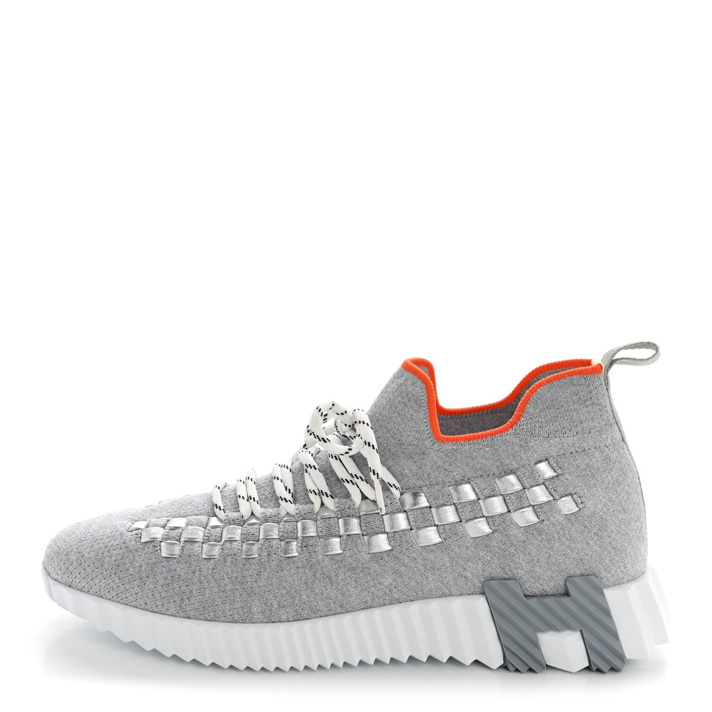 Knit Womens Flex Bolduc Sneakers 40 Gris Silex