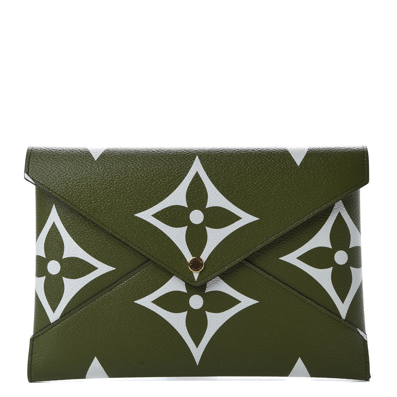 Louis Vuitton Monogram Giant Large Kirigami Pochette Kaki 1 of 7