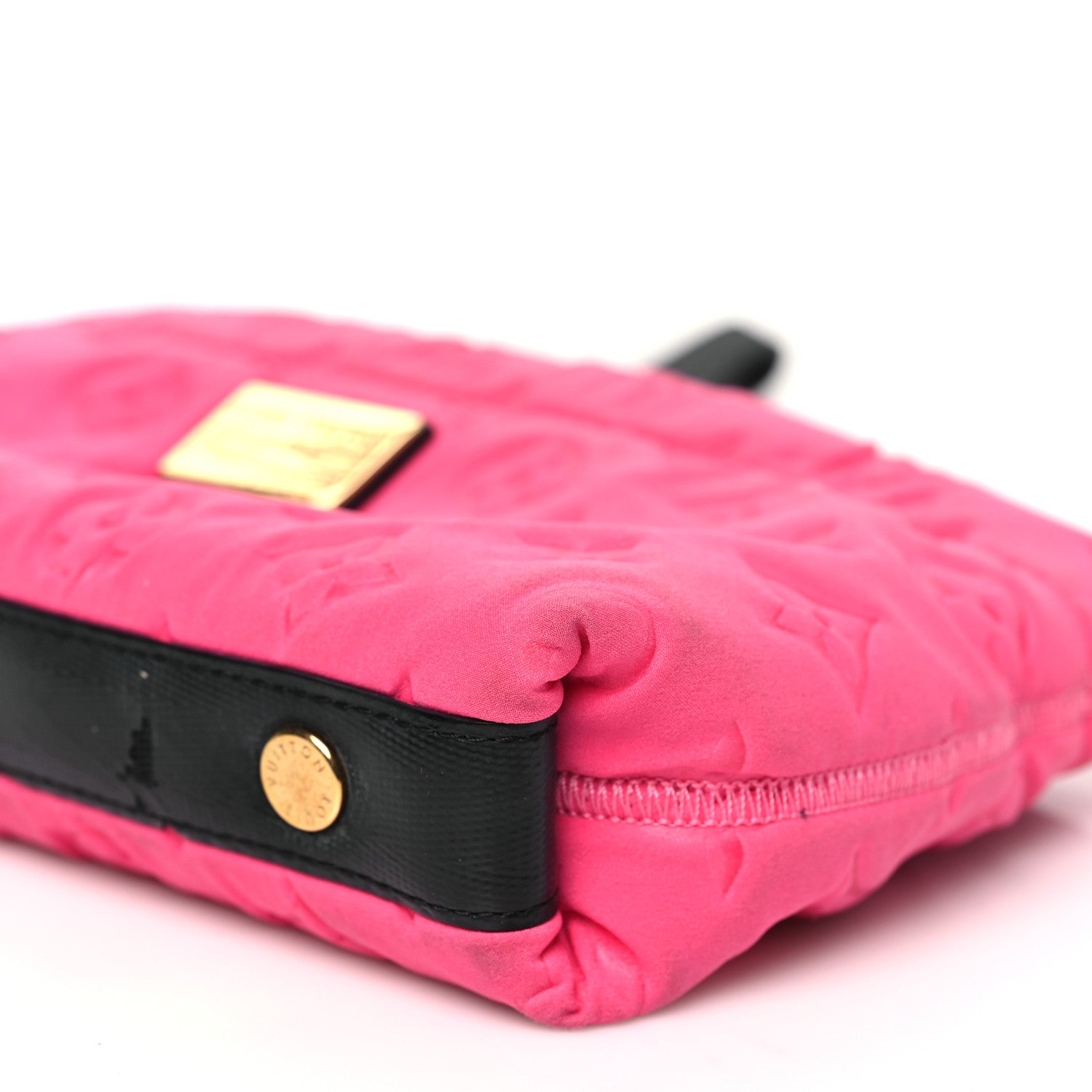 Louis Vuitton Monogram Scuba Clutch Pochette Fuchsia 9 of 12
