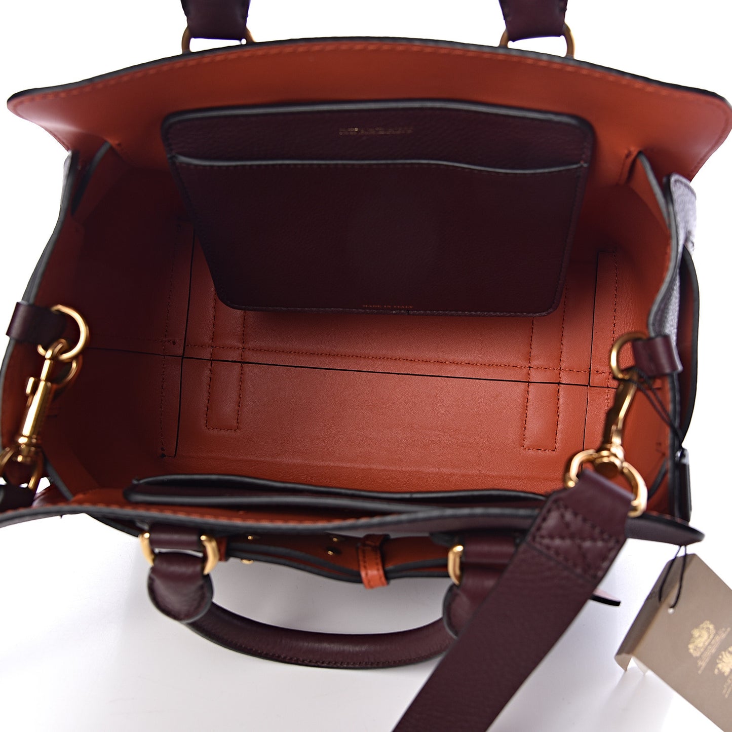 Soft Grain Calfskin Small Belt Bag Deep Claret