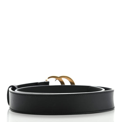 Gucci Calfskin Double G 30mm Belt 75 30 Black 2 of 10