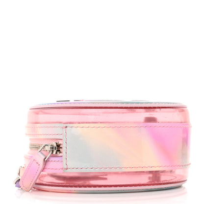 Chanel PVC Lambskin Filigree Round Clutch With Chain Pink 4 of 11